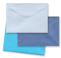 C6 Envelopes - Blue